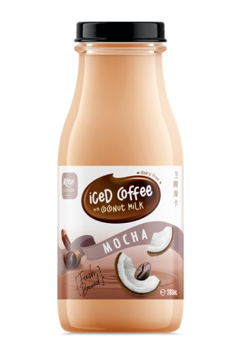 Rita Iced Coffee with Coconut Milk Mocha 280ml Glass Bottle