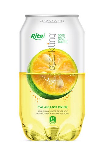 350ml Sparkling drink with calamasi flavor
