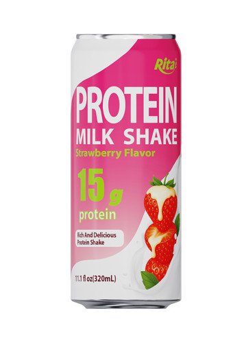 11.1 fl oz Rita Protein Milk Shake Strawberry Flavor