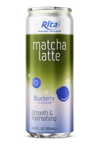 Rita Matcha Latte Blueberry 320ml Sleek Can