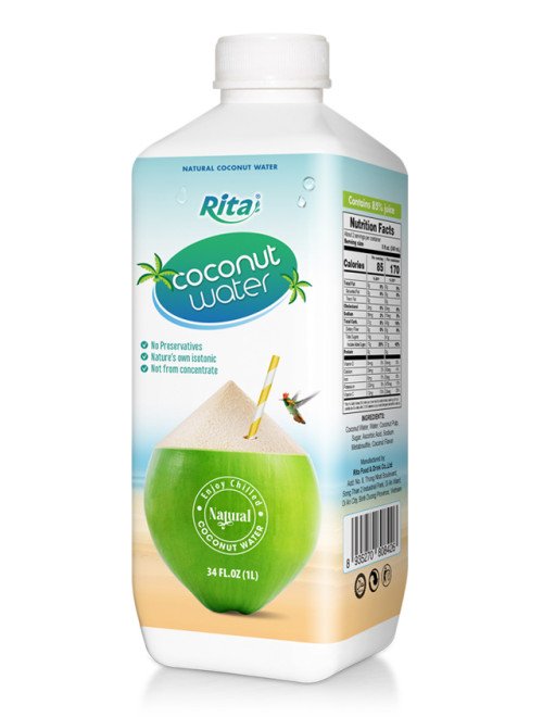 Rita_Natural_Coconut_Water_1L_PP_Bottle__Square_Shape_Design