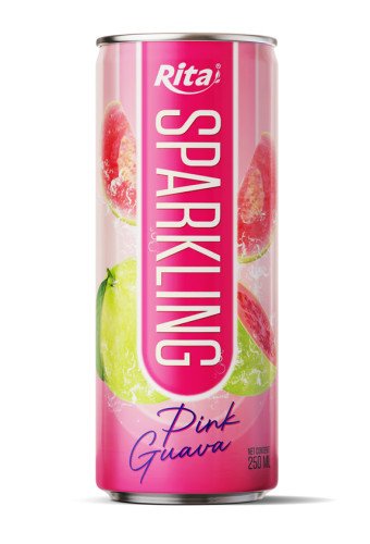 Rita Sparkling Pink Guava Flavor 250ml Sleek Can