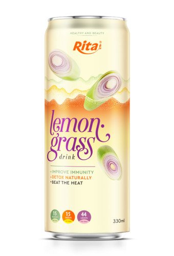 Supplier Good health Lemongrass drink 330ml slim can