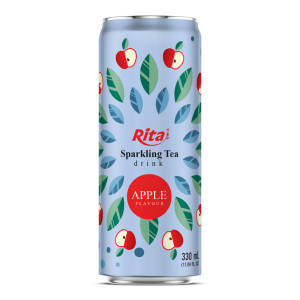 best_Sparkling_Tea_drink_apple_flavour_330ml_sleek_can