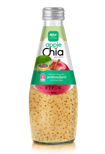 Wholesale Own Brand Chia Seed Drink With Apple Flavor