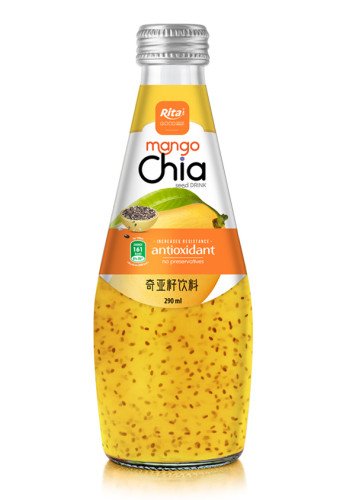 Supplier Own Brand Chia Seed Drink With Mango Flavor