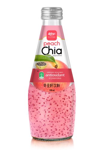 Supplier Chia Seed Drink With Peach Flavor
