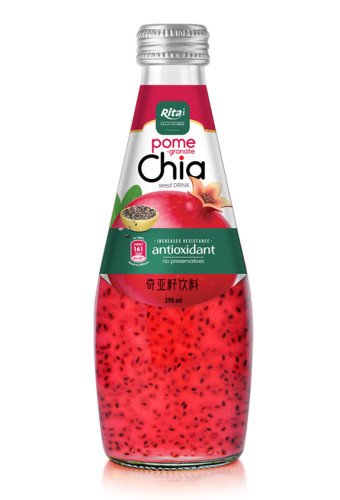 Wholesale Chia Seed Drink With Pomegranate Flavor