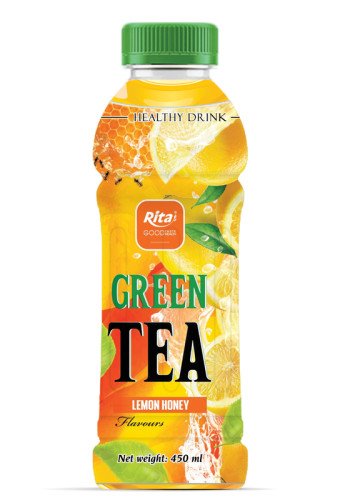 Supplier Green Tea Drink With Lemon Honey Flavor
