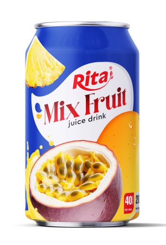 Mixed Fruit Juice 330ml Short Can