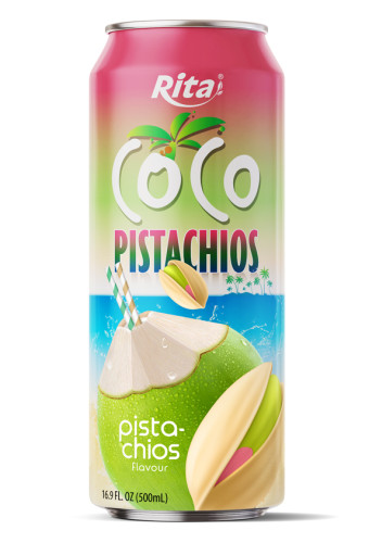 Natural Coconut Water Pistachio Drink 500ml