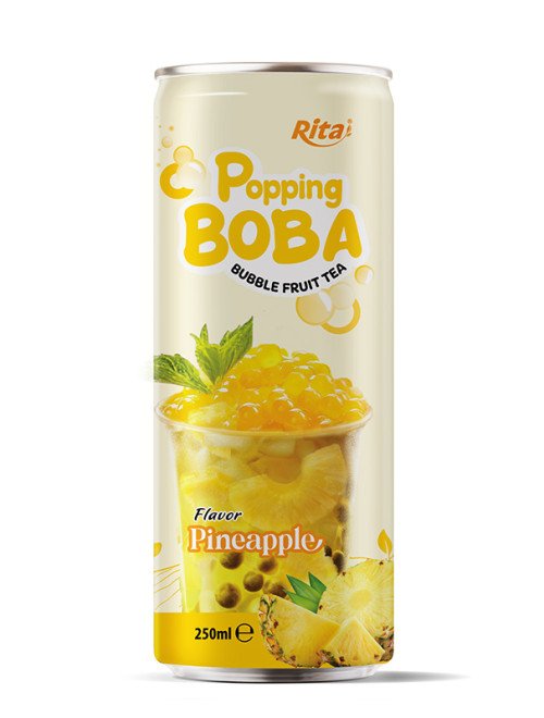 popping_Boba_bubble_pineapple_TEA_drink__250ML_1