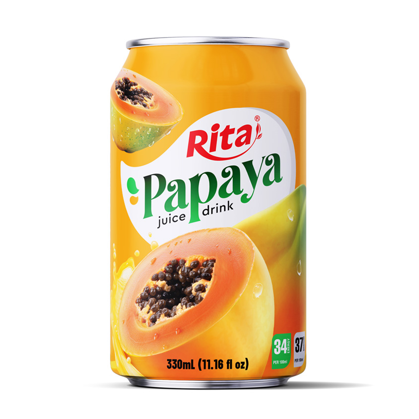 Wholesale Hot Trending Natural Papaya Juice Drink 11.16 Fl Oz