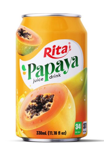 Wholesale Hot Trending Natural Papaya Juice Drink 11.16 Fl Oz