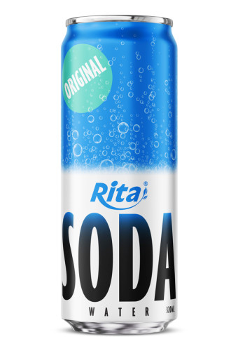 Sparkling Soda Water Drink 320ml Can